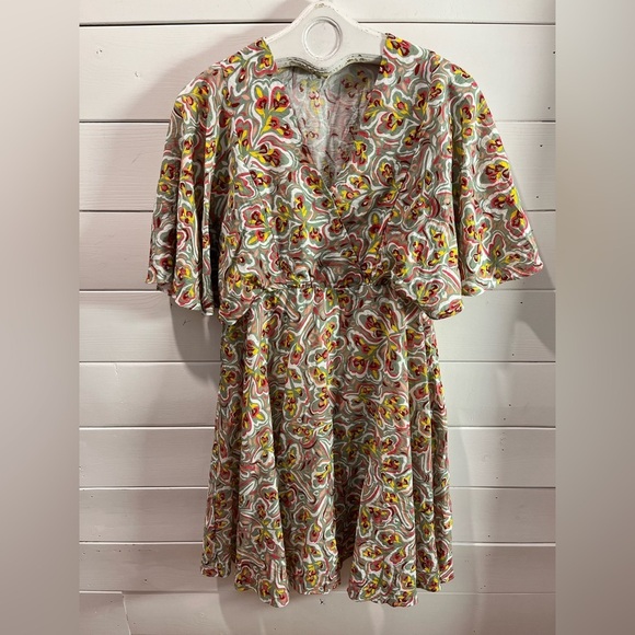 THE KORNER – Floral Wrap Dress size S - Picture 6 of 11